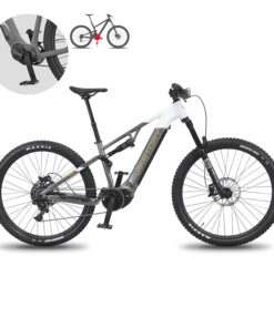 Alternative view of TERRAM ebike MTB Šedá/Bílá