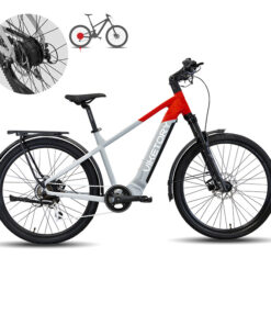 VENTIX ebike URBAN Červená