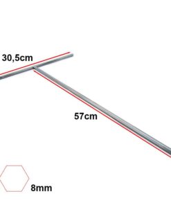 Alternative view of Prémiový šestihranný klíč M10/58cm pro stožár Smartgyro