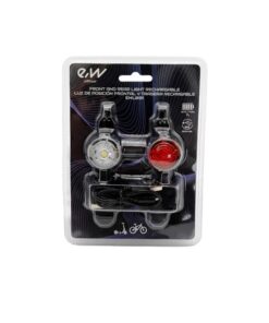 Nabíjecí sada LED světel vpředu a vzadu EWL001
