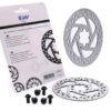 Brake disc 145 mm 6h silver