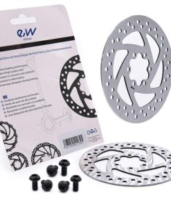 Brake disc 145 mm 6h silver