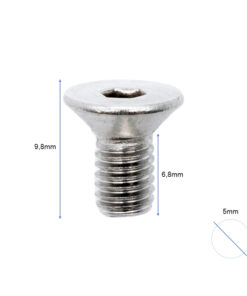 Nerezové šrouby kloubu pro Dualtron – 10 ks – pohled 3