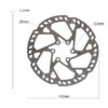 Brake Disc EWD004 - 140mm (2.3mm thick)