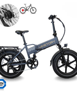 Alternative view of LITHOR - Fatbike folding - Graphite grey
