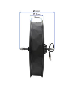 Zadní kolo 20×4,0″ s motorem 250 W / 80 Nm pro Viketory Commando / Navy - Obrázek 3
