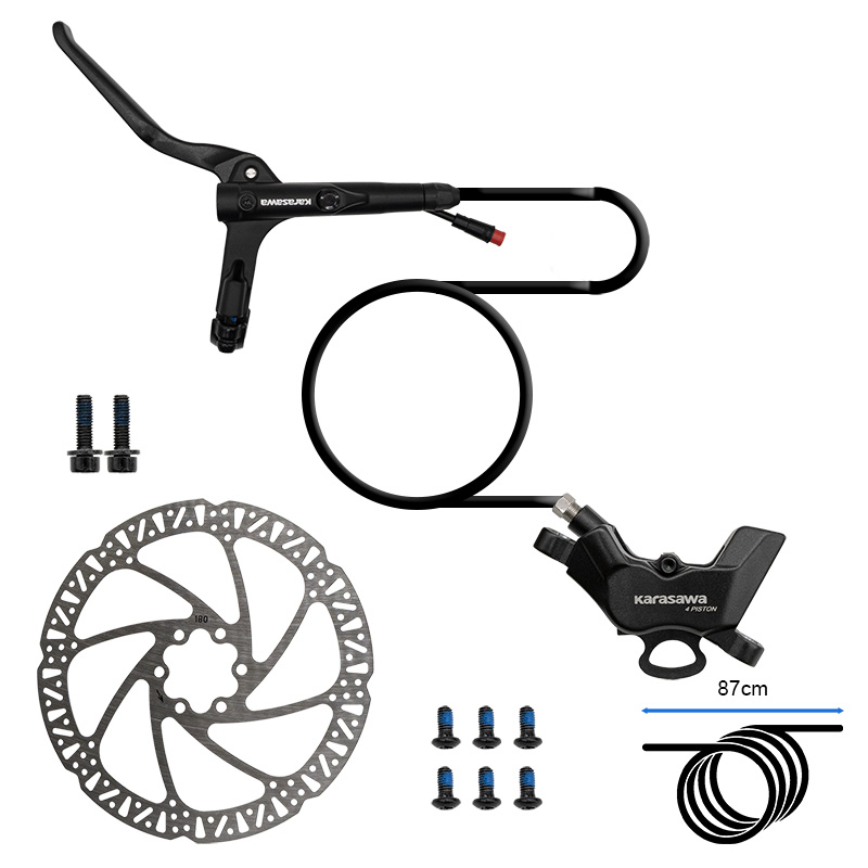 Front hydraulic brake kit 4 pistons ROKTAR PLUS / ZEPHIR PLUS - Obrázek 4