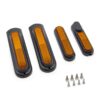 Black reflector with a yellow headlight for XIAOMI Mi4 Pro