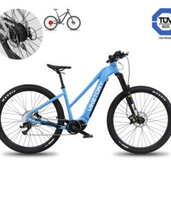 Alternative view of ZEPHIR elektrokolo MTB Modré