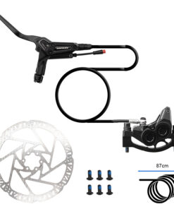 Hydraulická přední brzda Karasawa, 4 písty, kotouč 203 mm