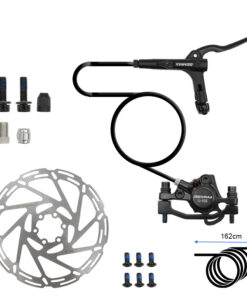 Hydraulická zadní brzda s páčkou, 4 písty, kotouč 180 mm – pohled 3