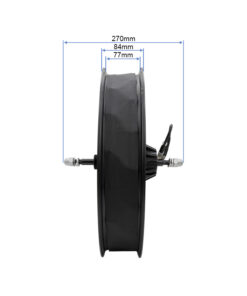 Zadní kolo 20×4,0″ s motorem 250 W / 80 Nm pro Viketory Granit – pohled 4
