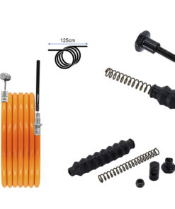 Lanko přední bubnové brzdy oranžové pro Xiaomi 5 / 5 Pro / 5 Max / 5 Plus – 141 cm – pohled 4